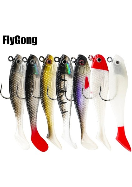 E Tarzı 9g 9g Swimbait Jig Kürek Kuyruk Cazibesi Silikon Yem Yumuşak Cazibesi Kıvırcık Solucan Yumuşak Cazibesi Solucan Yemler Tek Daire Kuyruk Tek Yapay (Yurt Dışından)