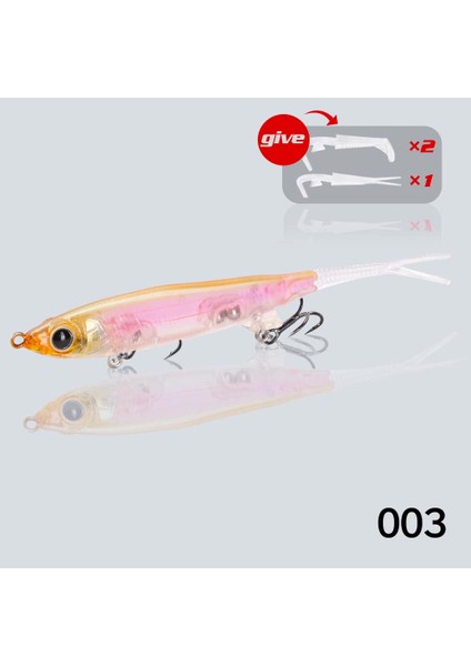 No.3 Tarzı 65 mm D1 Askı Kalem Balıkçılık Cazibesi G Jerkbait Üst Su Uzun Döküm Yemler Sweetfish Balıkçılık Ürünleri Bas Plastik Yürüteç (Yurt Dışından)