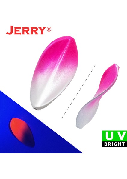 T188 Tarzı 2.4g Jerry Xuanwu Twisted Inline Kaşık Twister Alabalık Balıkçılık Lures Tengsten Bölgesi Göl Vahşi Akıntı (Yurt Dışından)