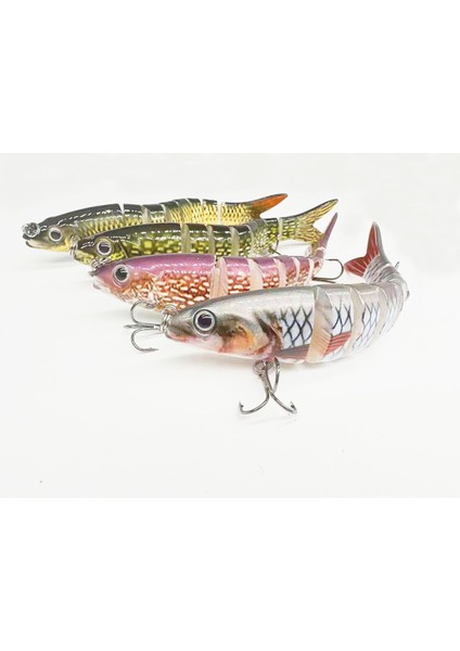 K Tarzı G Balıkçılık Cazibesi Eklemli Batan Wobbler Pike Swimbait Crankbait Alabalık Bas Balıkçılık Aksesuarları Mücadele Yem Pesca (Yurt Dışından) modelleri