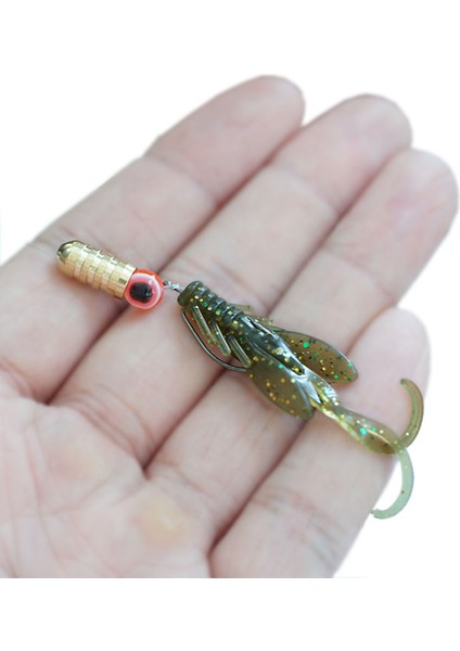 E Tarzı Jig Wobblers Silikon Yumuşak Yem Solucan Istakoz Balıkçılık Lures Karides Batan Döner Twintails Deniz Balıkçılığı (Yurt Dışından) indirimleri