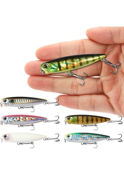 K Tarzı 6.5 cm 5.5g Balıkçılık Cazibesi Kalem Wobbler Cazibesi Sığ Yüzen REALISPENCIL65 Jerkbait Zigzag Swimbait Yapay Yem Bas Yem (Yurt Dışından) indirimleri