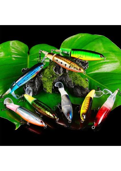 Tlg Shop No.6 Stili 36G Topline Whopper Plopper Topwater Balıkçılık Cazibesi 13G15G36G Yüzen Cazibesi Trolling Crankbait Pike Sert Yemler Yapay Yemler (Yurt Dışından)