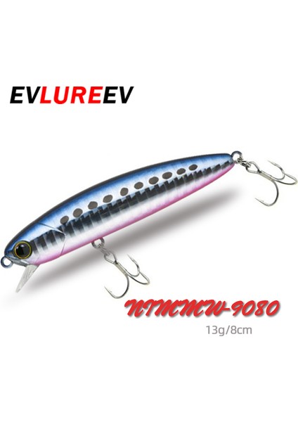 E Tarzı 2021 Minnow Balıkçılık Cazibesi Yem Ağırlıkları 13GCM Kış Mücadele Pesca Tuzlu Su Lures Articulos De Pesca Isca Yapay Sahte Balık (Yurt Dışından) fiyatları