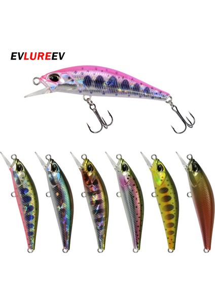 Ben Tarzım 4g-5cm 1 Adet Minnow Balıkçılık Cazibesi G Batan Sert Yem Wobbler Jig Yem Crankbait Sazan Çizgili Bas Pesca Olta Takımı Swimbait (Yurt Dışından) fiyatları