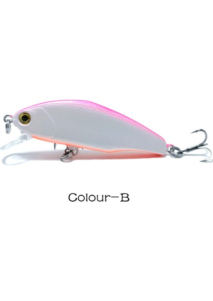 K Tarzı 55MM 1 Adet G Batan Minnow Balıkçılık Yemleri Sert Swimbait (Yurt Dışından) fırsatları