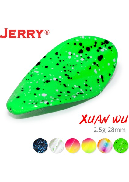 T186 Tarzı 2.4g Jerry Xuanwu Twisted Inline Kaşık Twister Alabalık Balıkçılık Lures Tengsten Bölgesi Göl Vahşi Akıntı (Yurt Dışından) fiyatları