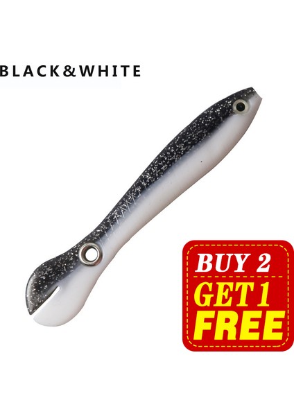 BLACKWHITE10PCS Tarzı 100 mm Tl Yenı Yumuşak Cazibesi Çantası 10 Renk Biyonik Loach Yem 2g 6g Simülasyon Yapay Yüzmek Wobbler Balıkçılık Cazibesi Silikon Yumuşak Yem (Yurt Dışından)