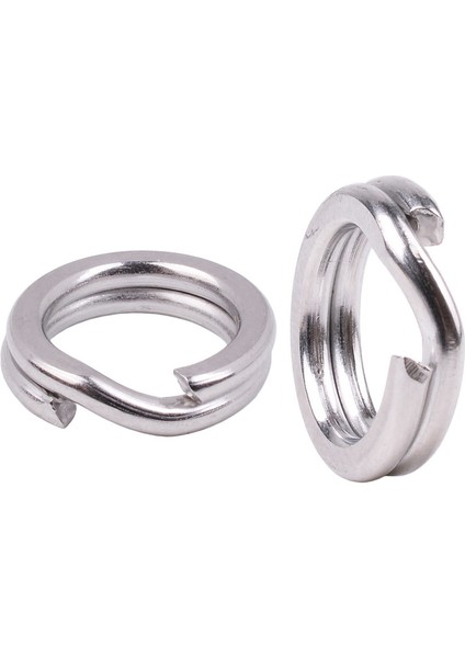 7.0mm-50 Adet Tarzı Kutu Paslanmaz Çelik Bölünmüş Halka Balıkçılık Çift Oval Bölünmüş Halka Katı Halka Aksesuarları Balıkçılık Kanca Yapış Cazibesi Döner (Yurt Dışından)