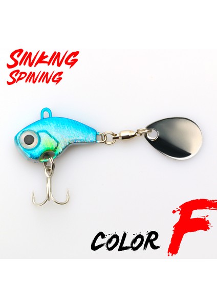 V4-F Tarzı 7g Kmer Kuyruk G Balıkçılık Lures Jig Er Spinjig Vıb Pike Walleye Için Batan Kancalar Kış Ekipmanları Aksesuarları Mücadele (Yurt Dışından)