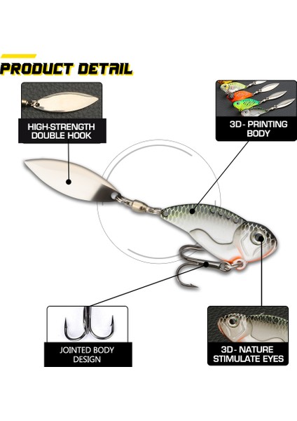 V4-F Tarzı 7g Kmer Kuyruk G Balıkçılık Lures Jig Er Spinjig Vıb Pike Walleye Için Batan Kancalar Kış Ekipmanları Aksesuarları Mücadele (Yurt Dışından) fırsatları