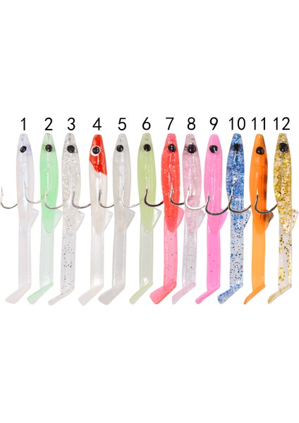 No.5 Tarzı Afishlure Yumuşak Yılan Balıkçılığı Raglou Balıkçılık Cazibesi Yem G Ea Balıkçılık Pesca Yumuşak Cazibesi Yapay Silikon (Yurt Dışından)