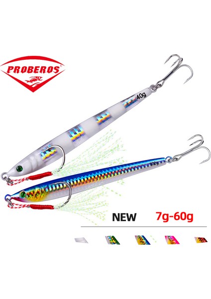 D Tarzı 7g Pro Beros Metal Jig Yem Ağırlığı Trolling Sert Yem Bas Olta Takımı Alabalık Dalış Yemi Deniz Balıkçılığı Lures Pesca (Yurt Dışından) fiyatları