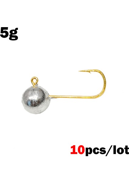 5g Tarzı No.6 Boyutu Outkıt Mini Jig Kafa Kanca Rockfish Açık Kafa Kanca Dikenli Kanca Alabalık Yumuşak Solucan Cazibesi Jig Balıkçılık Kanca Olta Takımı (Yurt Dışından)