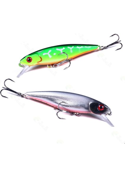 No.10 Stili 1 Adet Minnow Balıkçılık Cazibesi G Yüzen Sert Yem Wobbler Jig Yem Crankbait Sazan Çizgili Bas Pesca Olta Takımı Swimbait (Yurt Dışından) fırsatları