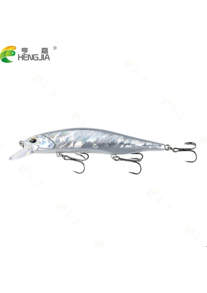 No.4 Stili Hengjia Jerkbait Uzun Derin Minnow Alabalık Cazibesi 12CM-15G Wobbler Jerkbait Sert Yemler Derin Dalış Pike Bas Deniz Balıkçılığı Cazibesi (Yurt Dışından)