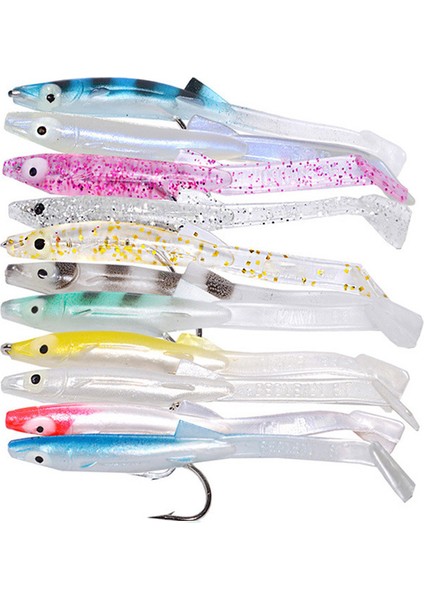 No.12 Tarzı Afishlure Raglou Gerçek Yılan Balığı Predator Balıkçılık Cazibesi Çantası Balıkçılık Yapay Yumuşak Shad Yem Pesca Wobblers G (Yurt Dışından)