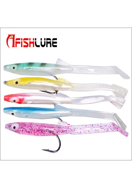 No.12 Tarzı Afishlure Raglou Gerçek Yılan Balığı Predator Balıkçılık Cazibesi Çantası Balıkçılık Yapay Yumuşak Shad Yem Pesca Wobblers G (Yurt Dışından)
