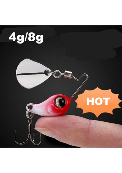 B Tarzı 8g 4gg Metal Vıb Mikro Balıkçılık Cazibesi Batan Dönen Spoorankbait Payetler Yemler Olta Takımı Yapay Lures (Yurt Dışından) fiyatları