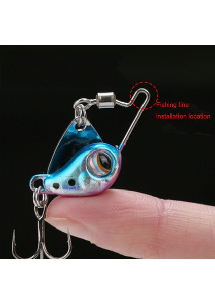 B Tarzı 8g 4gg Metal Vıb Mikro Balıkçılık Cazibesi Batan Dönen Spoorankbait Payetler Yemler Olta Takımı Yapay Lures (Yurt Dışından) fırsatları