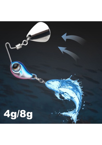 B Tarzı 8g 4gg Metal Vıb Mikro Balıkçılık Cazibesi Batan Dönen Spoorankbait Payetler Yemler Olta Takımı Yapay Lures (Yurt Dışından) indirimleri