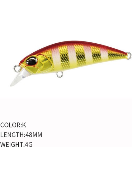 K Tarzı 2023 Yenı G Mking Minnow Balıkçılık Lures Jerkbaits Peche Yapay Yem Wobbler Cazibesi Alabalık Bas Sazan Balıkçılık (Yurt Dışından)