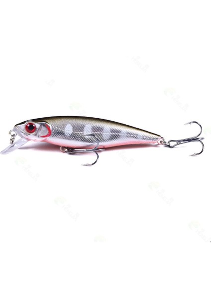 No.7 Tarzı 1 Adet Minnow Balıkçılık Cazibesi G Yüzen Sert Yem Wobbler Jig Yem Crankbait Sazan Çizgili Bas Pesca Olta Takımı Swimbait (Yurt Dışından)