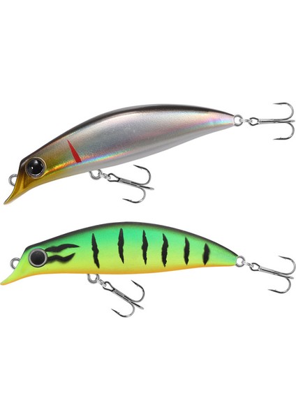 No.7 Tarzı 1 Adet Minnow Balıkçılık Cazibesi Yem Ağırlığı 8gmm Kış Mücadele Pesca Tuzlu Su Lures Articulos De Pesca Isca Yapay Sahte Balık (Yurt Dışından)