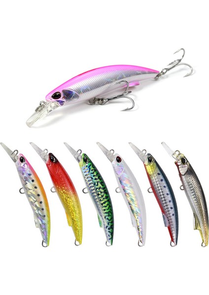 E Tarzı 92 mm Yenı Minnow G Balıkçılık Lures Swimbait Buz Balığı Krankbait Whopper Plopper Lavabo Bas Derin Dalış Cazibesi Yem Japonya Pesca Mücadele (Yurt Dışından)