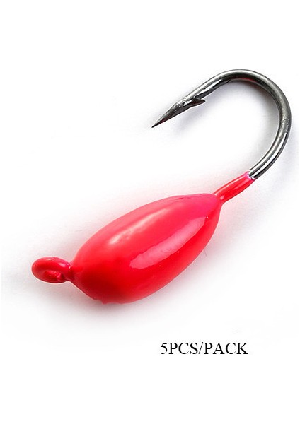 No.1 Stili 1.0g Balık Kral Ack Kış Buz Balıkçılık Cazibesi 1.0g.5g.8g Yumuşak Yem Jig Kafa Küçük Buz Balıkçılık Kanca Cazibesi Solucan (Yurt Dışından)