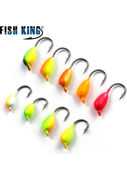 No.1 Stili 1.0g Balık Kral Ack Kış Buz Balıkçılık Cazibesi 1.0g.5g.8g Yumuşak Yem Jig Kafa Küçük Buz Balıkçılık Kanca Cazibesi Solucan (Yurt Dışından) indirimleri