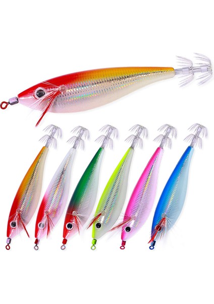 No.6 Stili Newup Pesca Eging Kalamar Jig Ahşap Karides Kancalar Ahtapot Yem 10 cm 10G Aydınlık Ahtapot Yem Balıkçılık Için Ürünler Yapay Yem (Yurt Dışından) fiyatları