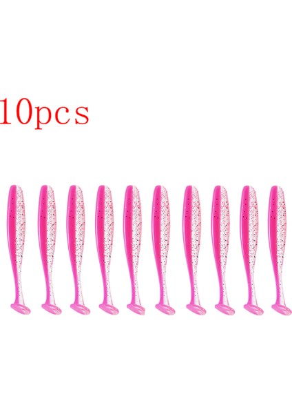 Bordo Tarzı 7cm Texas Rig Tam Set 5. Silikon Yumuşak Yem Pike Yemi Için Wobblers Balık Oltası Kurşun Şekilli Frenleyici Boncuk Seti Yem Seti (Yurt Dışından)