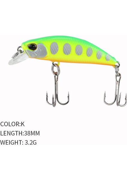 K Tarzı 2022 Sıcak G Mking Minnow Balıkçılık Lures Jerkbaits Peche Yapay Yem Wobbler Cazibesi Alabalık Bas Sazan Balıkçılık (Yurt Dışından)