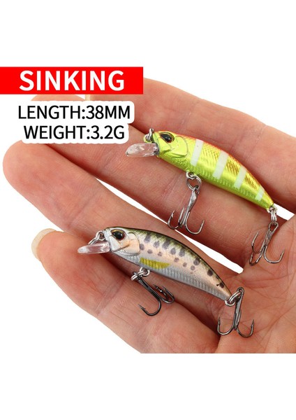 K Tarzı 2022 Sıcak G Mking Minnow Balıkçılık Lures Jerkbaits Peche Yapay Yem Wobbler Cazibesi Alabalık Bas Sazan Balıkçılık (Yurt Dışından) indirimleri