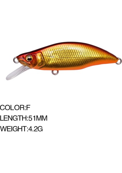 F Tarzı 2022 Yenı G Mking Minnow Balıkçılık Lures Jerkbaits Peche Yapay Yem Wobbler Cazibesi Alabalık Bas Sazan Balıkçılık (Yurt Dışından)