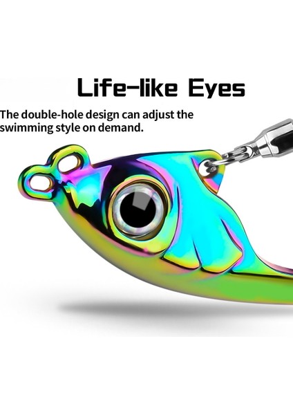 B Tarzı 17G Spinner Yem 9g 13G 17G Metal Vib Balıkçılık Cazibesi Trolling Döner Kaşık Wobbler Bas Pike Için Payet Pesca Batan Sert Yem (Yurt Dışından)