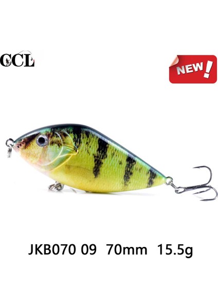 JKB070-09 Stili 2021 Yeni Gelen 10CM 45G Slayt Jerkbait Balıkçılık Isca Yapay Yemler Wobbler Crankbaits Olta Takımı Yemler Lures (Yurt Dışından)
