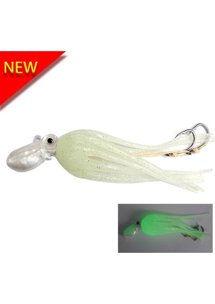 B Tarzı 200G Takedo LG01 Tpr Malzeme 150G - 450G Kalamar Etek Ahtapot Cazibesi Yardımcı Kanca ile Metal Jig Kafa Trolling Lures Tekne Ton Balığı Köpekbalığı (Yurt Dışından)