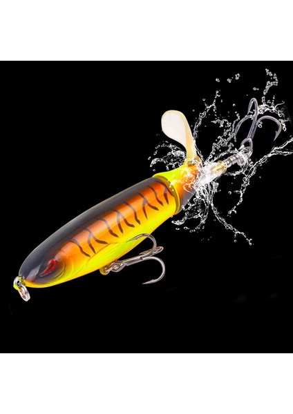 3-35G Tarzı Mcm Topwater Balıkçılık Cazibesi Whopper Popper Yapay Yem Sert Plopper Yumuşak Dönen Kuyruk Olta Takımı Balıkçılık Yem (Yurt Dışından) fiyatları