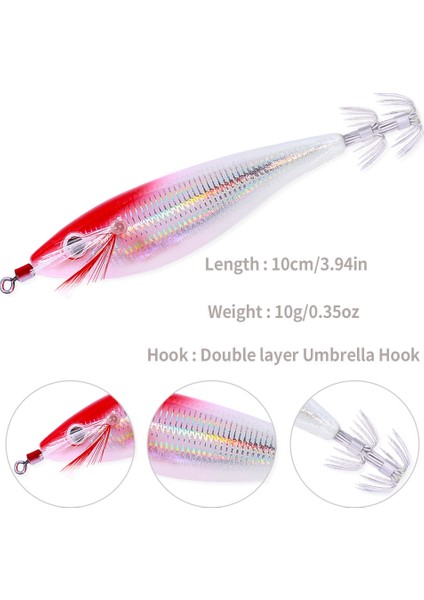 No.2 Tarzı Newup Pesca Eging Kalamar Jig Ahşap Karides Kancalar Ahtapot Yem 10 cm 10G Aydınlık Ahtapot Yem Balıkçılık Için Ürünler Yapay Yem (Yurt Dışından)