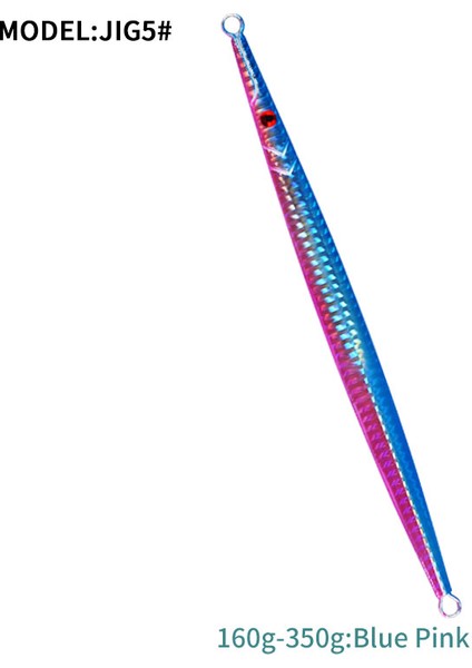Jıg5-Mavipembe Tarzı 80G Obsessıon 60G 80G 160G 200G 250G 300G Derin Deniz Metal Jig Balıkçılık Jigbait Kaşık Yemler Jig Cazibesi Kalem Hızlı Batan Olta Takımı (Yurt Dışından)