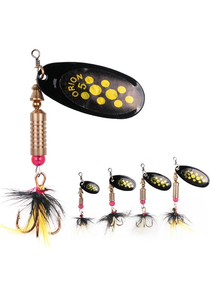 9g Tarzı Yapay Swimbait Yem Balıkçılık Cazibesi Wobbler Alabalık Kaşık Jig Sinek Balıkçılık Yem Deniz Sert Lures Tüy Tiz Kanca (Yurt Dışından)