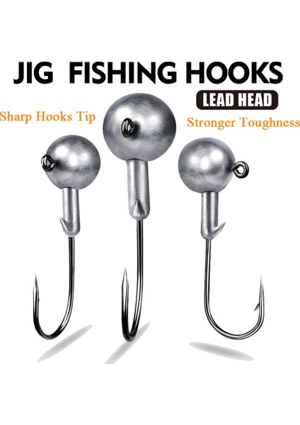 1.5-5 Adet Tarzı Rütbe Jig Kafa Kanca 1g 2g 3.5g 5g 7g 10G 12G Balıkçılık Kanca Kafa Jig Cazibesi Sert Yem Yumuşak Solucan Olta Jig Kanca Balıkçılık Için (Yurt Dışından) fiyatları