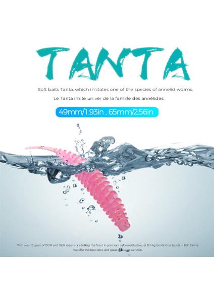 L Tarzı 5CM20 Adet Bearkıng Tanta Balıkçılık Lures 5cm 6.5cm Yapay Yemler Wobblers Yumuşak Lures Shad Sazan Silikon Balıkçılık Yumuşak Yemler Mücadele (Yurt Dışından)
