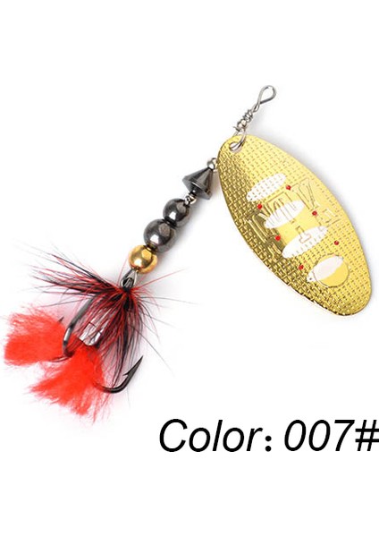 No.7 Tarzı 20G Er Yem Balıkçılık Cazibesi Kaşık Lures 8g 14G 20G Tüy Tiz Kanca ile Metal Sert Yem Sazan Pike Olta Takımı 11 Renkler (Yurt Dışından)