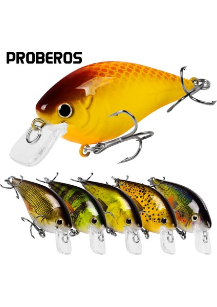 D Tarzı 7CM-13G Probero Topwater Crankbait Balıkçılık Cazibesi 7 cm 13G Yapay Wobblers Krank Yem Bas Alabalık Sazan Swimbait Olta Takımı (Yurt Dışından) fiyatları