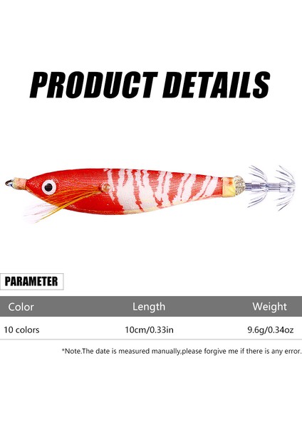 SJ043-1 Tarzı Newup Pesca Kalamar Jig Cazibesi .6g Kalamar Jig Yapay Ahşap Karides Lures Kalamar Kanca Mürekkepbalığı Yem Deniz Balıkçılığı (Yurt Dışından) fırsatları