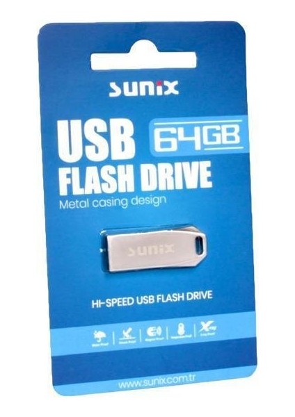 64GB Flash Bellek