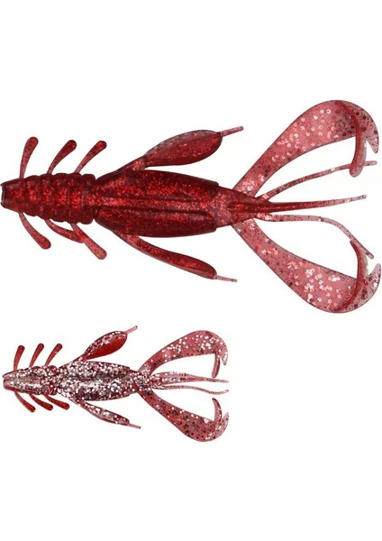 No.2 Tarzı 100MM10G Yumuşak Yem Silikon Lures Solucan 10 cm 10G Balıkçılık Lures Çekici Karides Koku Tuz Wobbler (Yurt Dışından) fırsatları